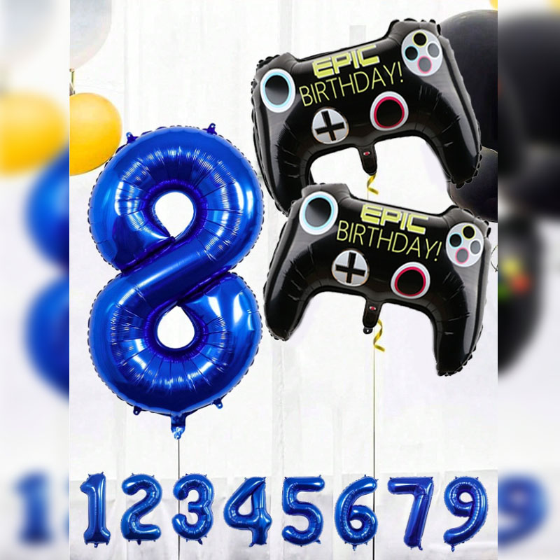 Gaming Set Accessories - مجموعة مستلزمات حفلات ألعاب الفيديو مكونة