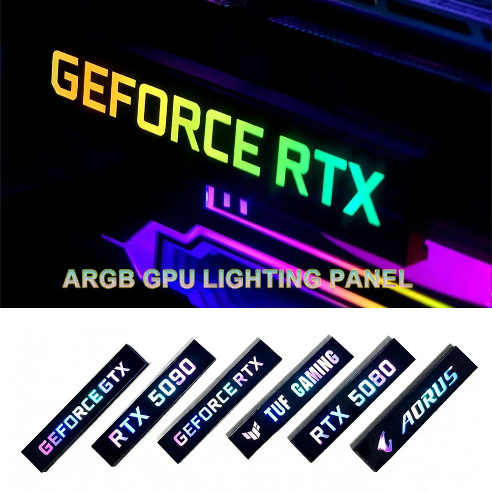Gaming Accessories Rgb - لوحة إضاءة بطاقة الفيديو لـ RTX