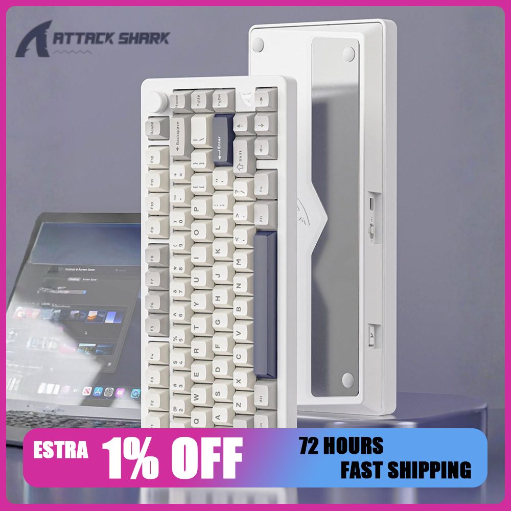 Gaming Accessories Rgb - لوحة مفاتيح ميكانيكية Attack Shark X86