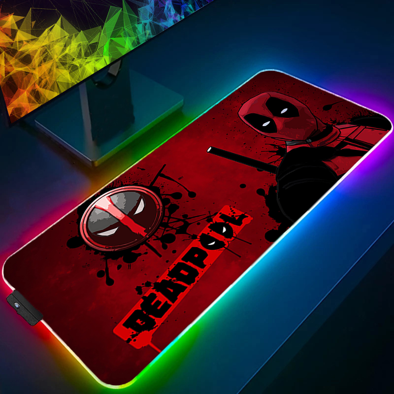 Gaming Accessories Rgb - لوحة ماوس LED للألعاب بإضاءة خلفية