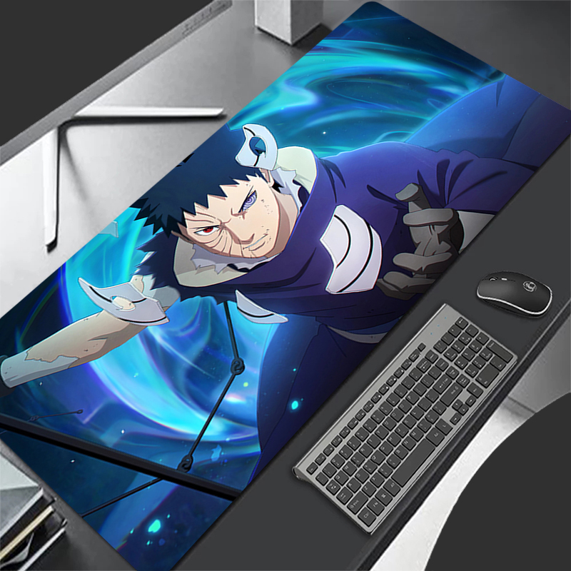 Gaming Accessories For Setup - لوحة ماوس كبيرة بتصميم أنمي ناروتو